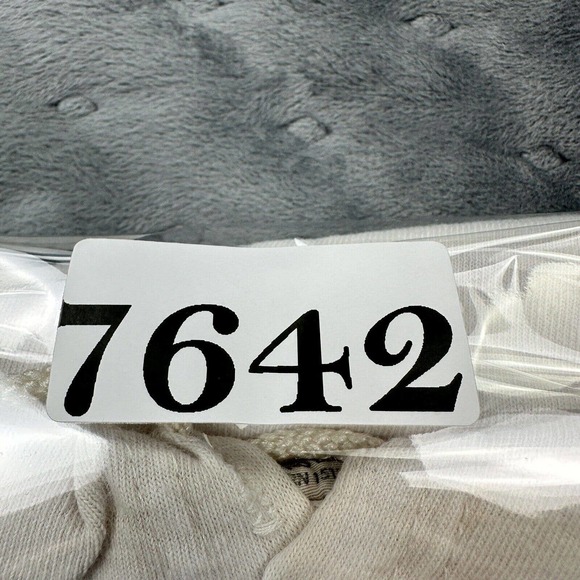 VINTAGE Lake Placid Shirt Men XL Single Stitch White Long Sleeve Hooded Pullover - Picture 13 of 13